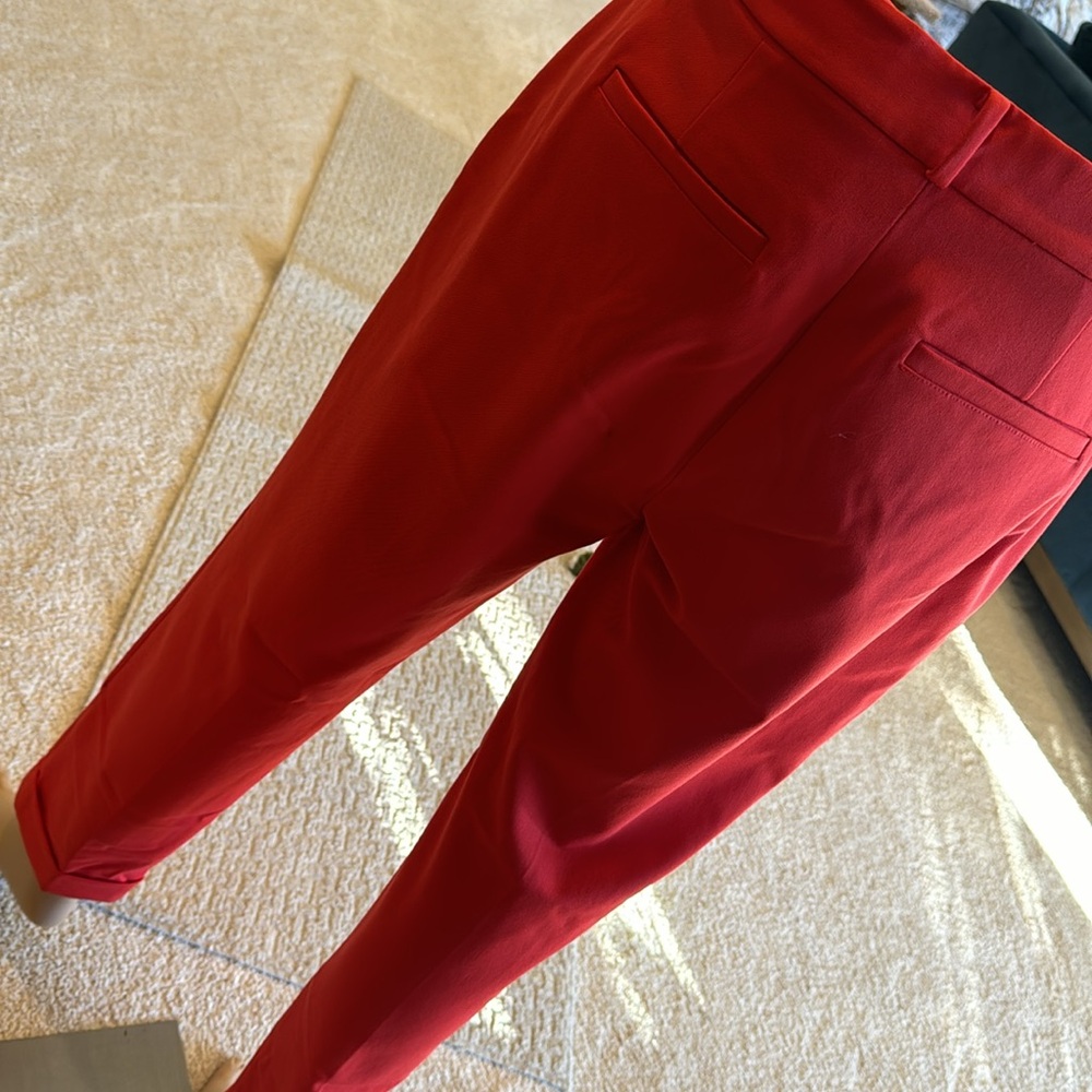 Kate Spade Red Plated Pants View 3